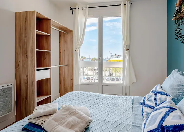 아파트 Air-conditioned - Sea View Port 툴롱